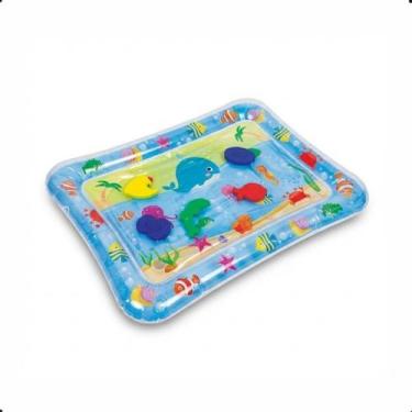 Imagem de Tapete de Água Bebê Sensorial Tummy Time Desenvolvimento Motor Diverti