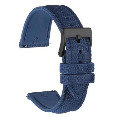 Imagem de Pulseira De Relógio À Prova d'Água De Liberação Rápida Em Tecido De Lo