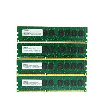 Imagem de Memória RAM de 32 GB (4 x 8 GB) compatível com Lenovo ThinkServer RS140 ECC, sem buffer, DDR3 da Simmtec