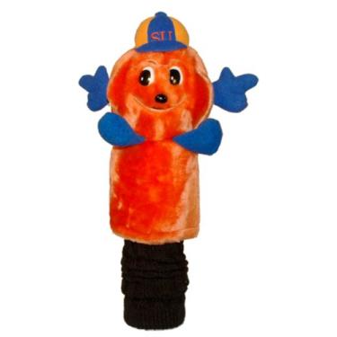 Imagem de Team Golf NCAA Syracuse Orange Mascot Golf Club Headcover, serve na maioria dos motoristas, meia extra longa para proteção do cano, produto oficialmente licenciado