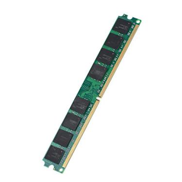 Imagem de Módulo de memória DDR2, 2G 800 MHz PC2-6400 PC 240 pinos placa de módulo de memória RAM compatível com transmissão rápida Intel/AMD