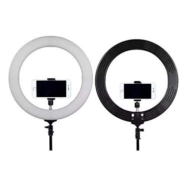 Imagem de Iluminador Led Circular 14" 60W Ring Light 35cm com Controle e Fonte Bivolt