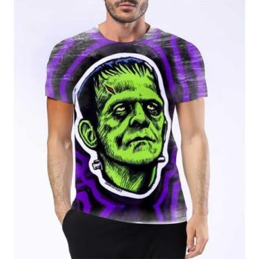 Imagem de Camiseta Camisa Frankenstein Monstro Morto Vivo Henry Hd 7 - Estilo Kr