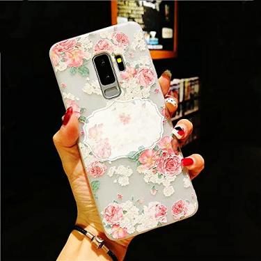 Imagem de Capa de telefone transparente bonito dos desenhos animados flor para Samsung Galaxy S21 Ultra S20 FE S10 Lite Note 20 10 Plus 9 8 A52 A72 A32 A51 A71, A04, Para Nota 9