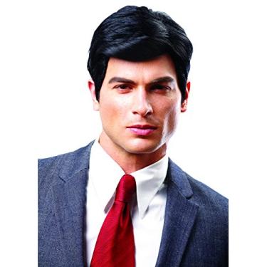 Imagem de Costume Culture Peruca masculina de verdade, Preto, tamanho nico