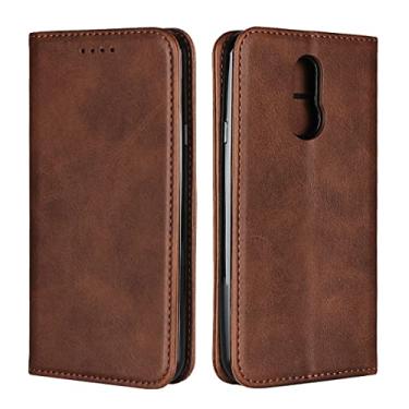 Imagem de For LG Q7 Texture Magnetic Horizontal Flip Leather Case with Holder & Card Slots & Wallet