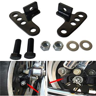 Imagem de Motobiker 1 conjunto de kit de redução ajustável de 1 a 3 polegadas para Harley Sportster 2000-2015 XL883 XL1200 Traseira Motobike Blocos de baixa