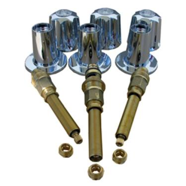 Imagem de LASCO 01-9435 Kit de acabamento de três válvulas Gerber com hastes