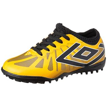 Imagem de Chuteira Society Umbro Velocita 6 Club Jr Amarelo/Preto/Grafite