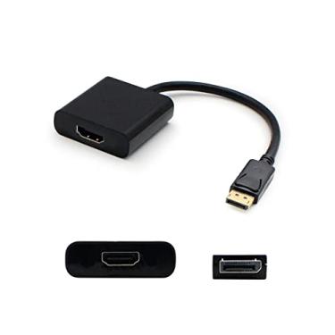 Imagem de Adaptador HP BP937AA compatível DisplayPort 1.2 macho para HDMI 1.3 fêmea preto que requer DP++ para resolução de até 2560 x 1600 (WQXGA)
