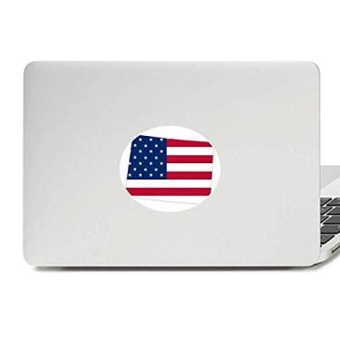 Imagem de Adesivo de notebook com emblema de vinil da bandeira de estrelas do Colorado America Map