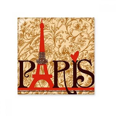 Imagem de Torre Eiffel Paris França Cultura Cidade Campo Piso de Cerâmica Brilhante Decalque Pedra Adorna de Tijolos Vitrificados