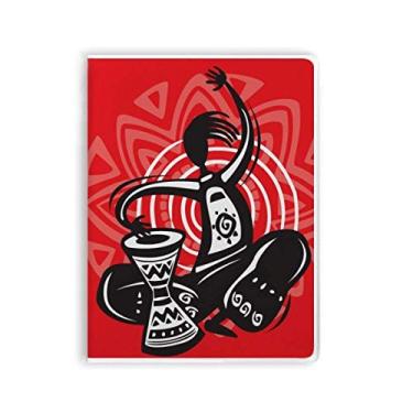 Imagem de Caderno Mexicano Silhouette Celebrate Mexico Capa de Goma de Pandeiro Diário Capa Macia Diário