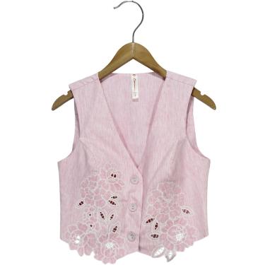 Imagem de Blusa Carmim Barra A Fio Rosa Feminina