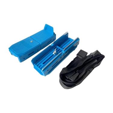 Imagem de Patins de Gelo Ajustáveis para Crianças, Patins de Gelo para Crianças, Suporte para Treinamento, Aprender a Patinar para Esportes, Crianças, azul