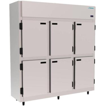 Imagem de Mini Câmara 6 Portas Cegas Inox 1200 Litros Frost Free  - Kofisa