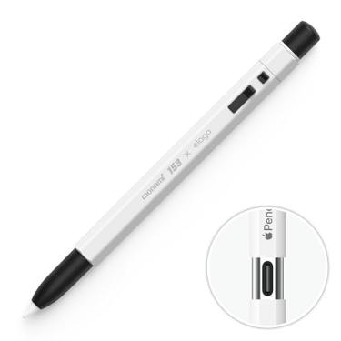 Imagem de elago x Estojo para lápis MONAMI compatível com Apple Pencil (USB-C), aderência perfeita, película protetora, capa de silicone, suporta fixação magnética
