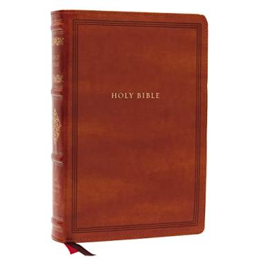 Imagem de Nkjv, Wide-Margin Reference Bible, Sovereign Collection, Leathersoft, Brown, Red Letter, Comfort Print: Holy Bible, New King James Version