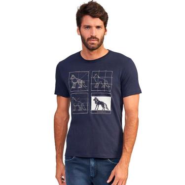 Imagem de Camiseta Acostamento Wolf Fio 40 Masculino-Masculino