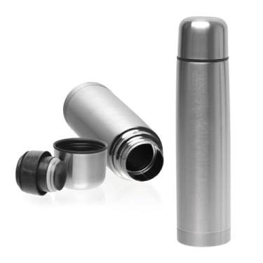 Imagem de Garrafa Térmica De aço Inox Com Parede Dupla 950ML, Café, Água Quente e Frio, Conserva temperatura, Squeeze Portátil Fácil Transporte BELA JOY