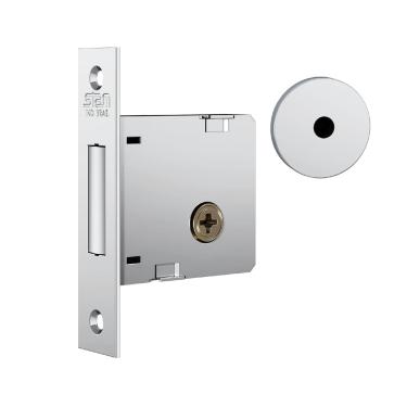 Imagem de Fechadura Auxiliar Tetra 1004 Cromada Stam Cromado