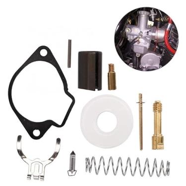 Imagem de HHCVN Kit de reparo de carburador universal, peças do sistema de combustível, adequadas para 2 tempos, 43 CC, 47 CC, 49 CC, mini motocicleta, bolso e carburador de motocicleta