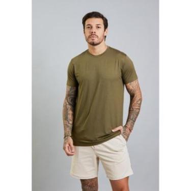 Imagem de Camiseta Masculina Tech T-Shirt em Modal Dialogo Jeans-Masculino