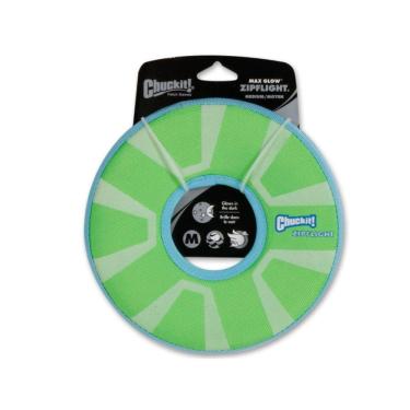 Imagem de Brinquedo Frisbee Max Glow Zip Flight Disco Voador Flutuante Brilha No Escuro Para Cães Médio