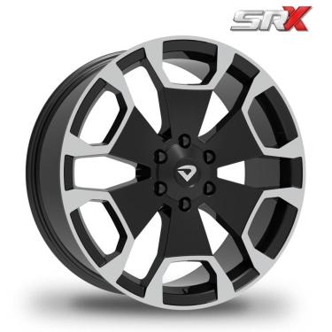 Imagem de Roda Aro 20X8,5 Srx Preto Diamantado Furação 6X139,7 Hilux