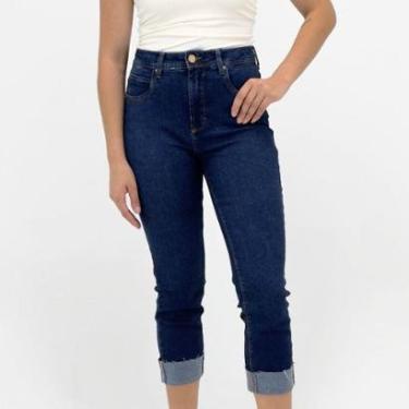 Imagem de Calça Riccieri Jeans Capri Feminina-Feminino
