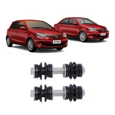 Imagem de Bieletas Suspensão Dianteira Toyota Etios 2017 2018 2019 - Qualykits