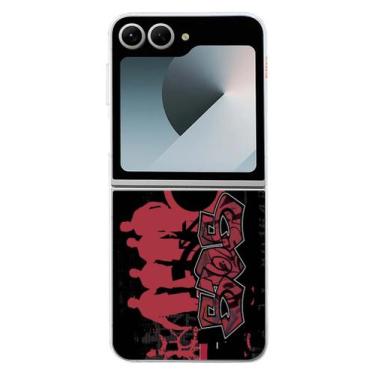 Imagem de Capa Adesivo Skin055 Verso Para Samsung Galaxy Z Flip6 - KawaSkin