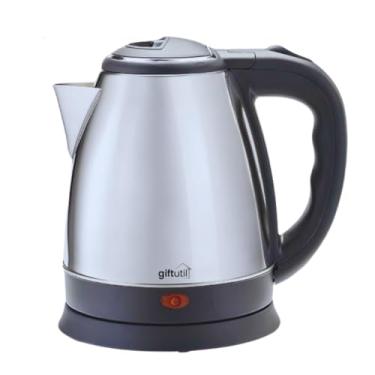 Imagem de Chaleira Elétrica Inox 2 Litros com Potência de 1800W - Jarra Bule, 110V