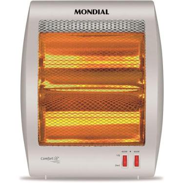 Imagem de Aquecedor Halógeno Comfort Air, Mondial, A-09, Branco, 110V
