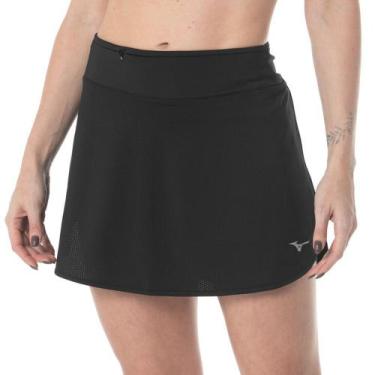 Imagem de Saia Shorts de Treino Feminina Mizuno Energy, Preto, G