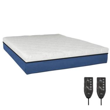 Imagem de Colchão Magnético Massageador - Eco Premium - Eco New, Azul, Casal