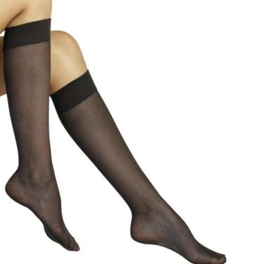 Imagem de Meia Loba Mini Lu 3/4 Fina Fio 15 5540-001, Preto, UN
