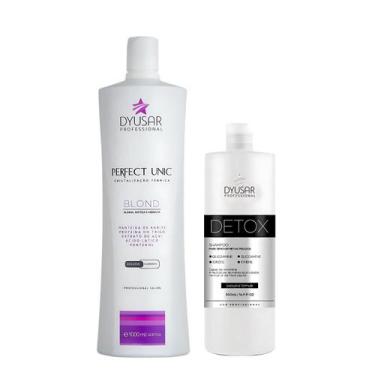 Imagem de Progressiva Matizadora Unicplastia 1L + Detox Free 500Ml - Dyusar Cosm