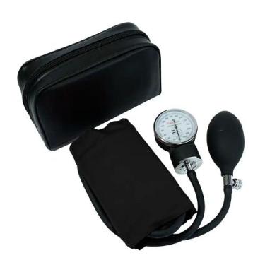 Imagem de Esfigmomanômetro Aneroide Premium Nylon Preto ESFH20PR - G-Tech
