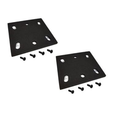 Imagem de 2 Base Almofada + Parafusos P/ Lixadeira Orbital Makita Bo4556 e Bo455