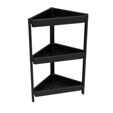 Imagem de Estante Geo Canto - Organize, Geo3, Preto