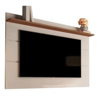 Imagem de Painel Suspenso Flutuante Home TV Até 55 Polegadas Prateleira Superior