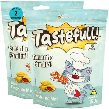 Imagem de Hana Tastefull Nuggets Para Gatos Frutos do Mar 150g Kit 2 un - Hana H