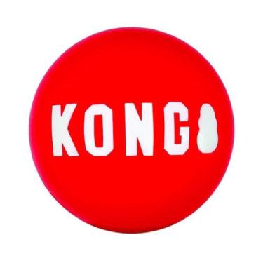 Imagem de Brinquedo Kong para Cães Signature Balls Vermelha - Tamanho G