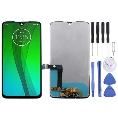 Imagem de tela Tela TFT LCD para Motorola Moto G7 com Montagem Full Digitizer (preto) substituição da tela