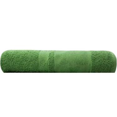 Imagem de Toalha Banhão Camesa Pandora 75x150cm 98% Algodão 2% Viscose, Verde