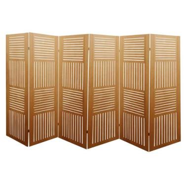 Imagem de Biombo RJ 6 Folhas sem Pezinhos - ComercialMasul