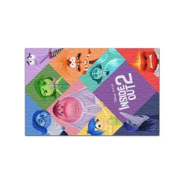 Imagem de Quebra-cabeça Personalizado Divertida Mente 2 004 120 Peças - Pomps Ge