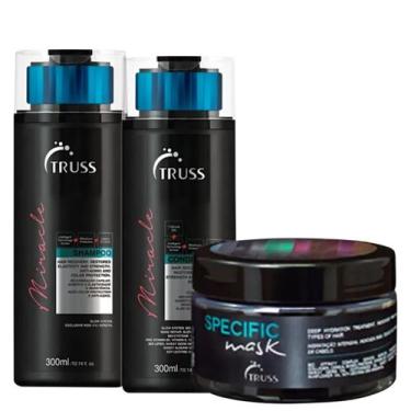 Imagem de Kit Truss Miracle - Shampoo 300ml + Condicionador 300ml + Specific Más