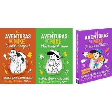 Imagem de kit 3 livros As aventuras de Mike GABRIEL DEARO